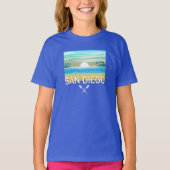 San Diego Design - T-shirt de base pour filles (Devant)