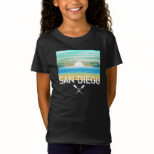 San Diego Design - T-shirt Girls Jersey