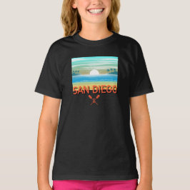 San Diego Design - T-shirt voor meisjes