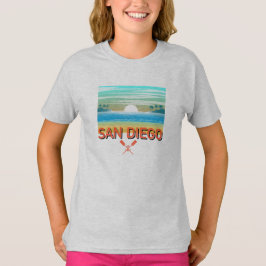 San Diego Design - T-shirt voor meisjes