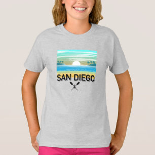 San Diego Design - T-shirt voor meisjes