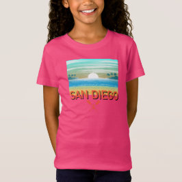 San Diego Design - T-shirt voor meisjes