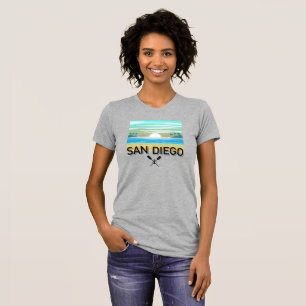 San Diego Design - Vrouwen Bella+Canvas Slim Fit T T-shirt