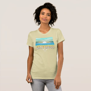 San Diego Design - Vrouwen Bella+Canvas Slim Fit T T-shirt