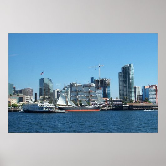 San Diego en de ster van India Poster (Voorkant)