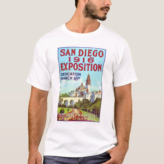 San Diego Exposition 1916 T-shirt (Voorkant)