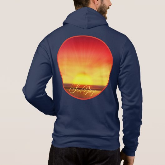 San Diego Fall Colors Hoodie (Achterkant)
