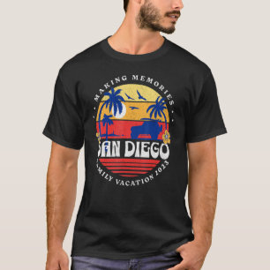 San Diego Family Vacation 2023 die Memories Mat ma T-shirt