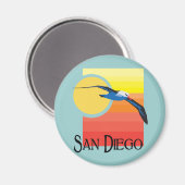 San Diego Gull Magneet (Voorkant / Achterkant)