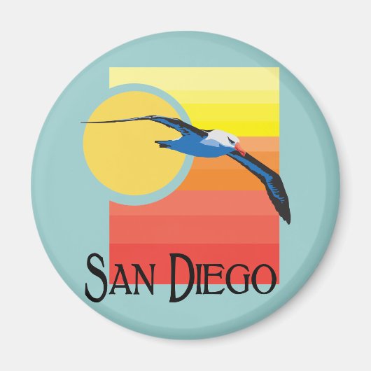 San Diego Gull Magneet (Voorkant)