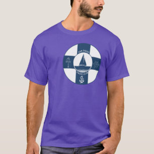 San Diego jachtclub T-shirt