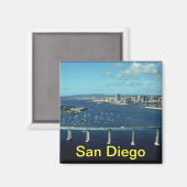 San Diego koelkast magneet (Voorkant / Achterkant)