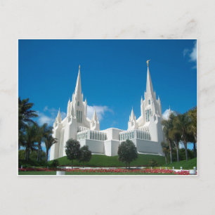 San Diego LDS Temple Briefkaart