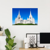 San Diego LDS Temple Poster (Thuiskantoor)