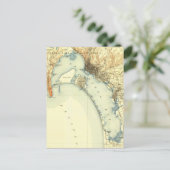 San Diego  Map Briefkaart (Staand voorkant)
