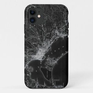 San Diego  Map iPhone 11 Hoesje