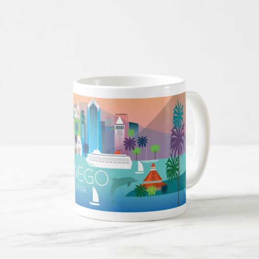San Diego Mug (Devant droit)