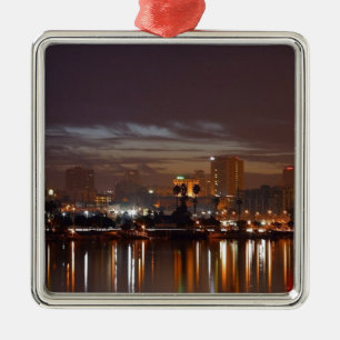 San Diego Nachtlichten Metalen Ornament