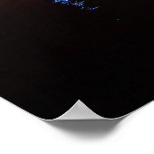 San Diego Night Skyline Poster (Hoek)