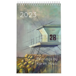 San Diego Payscape Peintures 2023 Petit Calendrier