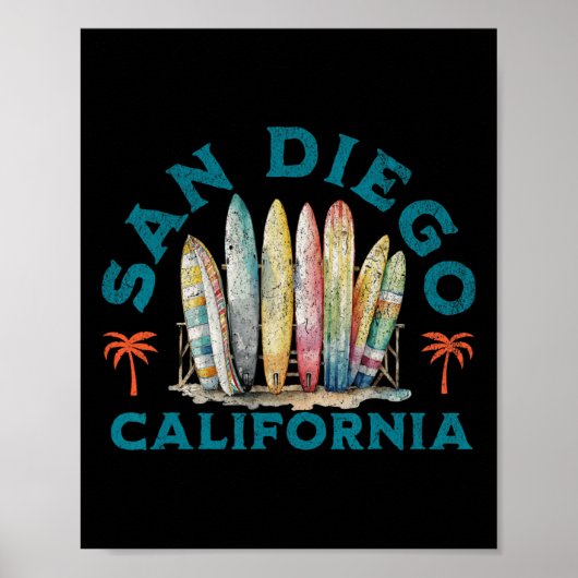 San Diego Poster (Voorkant)