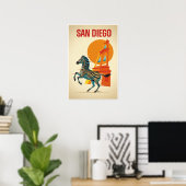 San Diego Poster (Thuiskantoor)
