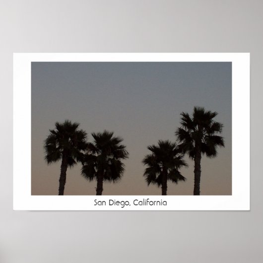 San Diego Poster (Voorkant)