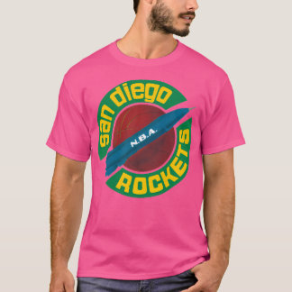San Diego Rockets NBA basketbal Logo T-shirt