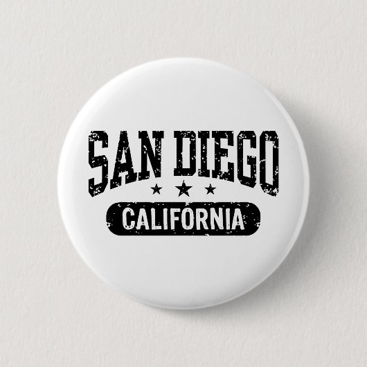 San Diego Ronde Button 5,7 Cm (Voorkant)
