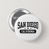San Diego Ronde Button 5,7 Cm (Voorkant /achterkant)