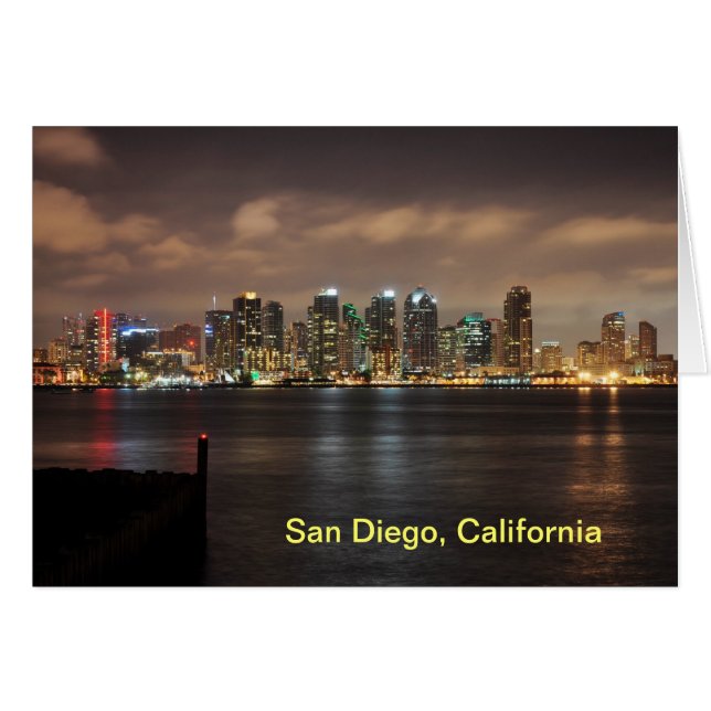 San Diego 's nachts (Voorkant Horizontaal)