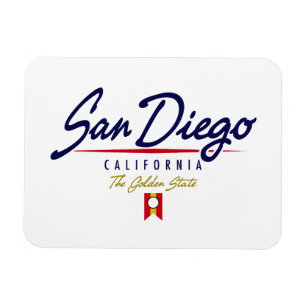San Diego Script Magneet