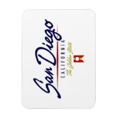 San Diego Script Magneet (Verticaal)