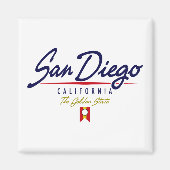 San Diego Script Magneet (Voorkant)