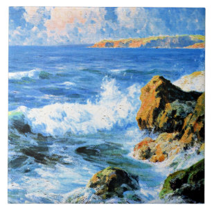 San Diego Shores, fijne kunst, Tegeltje