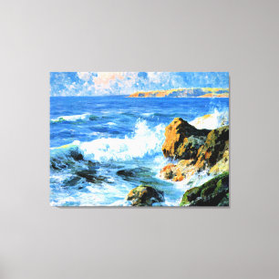 San Diego Shores, kunst, Canvas Afdruk