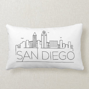 San Diego Silhouet Kussen