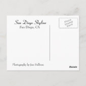 San Diego Skyline Briefkaart (Achterkant)