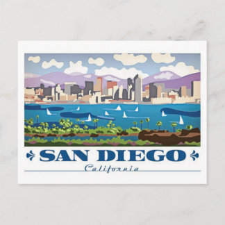 San Diego Skyline Briefkaart