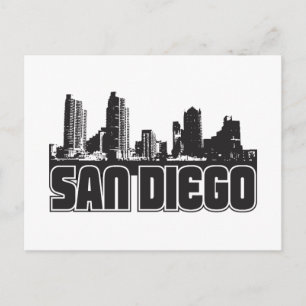 San Diego Skyline Briefkaart