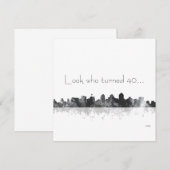 SAN DIEGO SKYLINE - Invitation (Devant / Derrière)