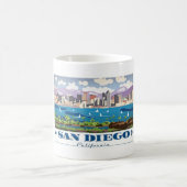 San Diego Skyline Koffiemok (Center)