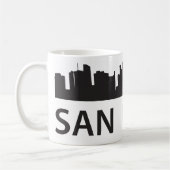 San Diego Skyline Koffiemok (Links)