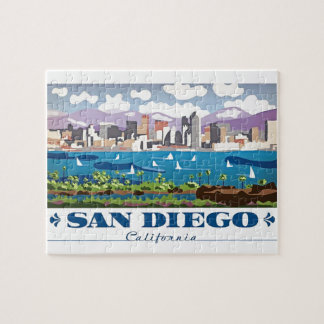 San Diego Skyline Legpuzzel
