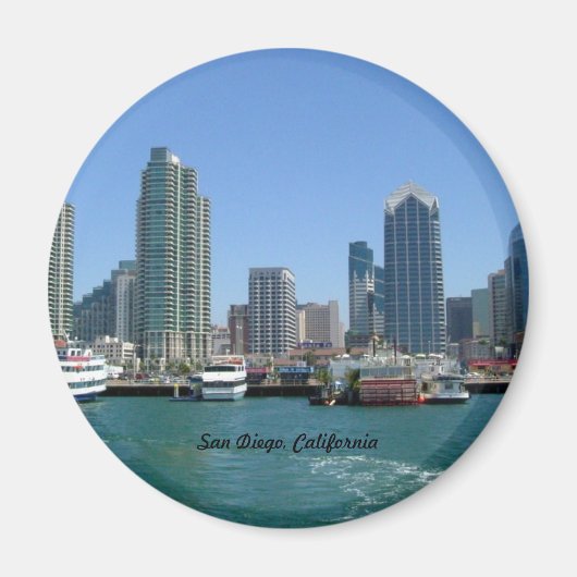 San Diego Skyline Magneet (Voorkant)