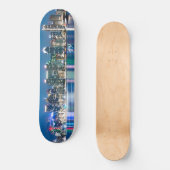 San Diego Skyline monogram Skateboard (Voorkant)
