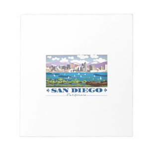 San Diego Skyline Notitieblok