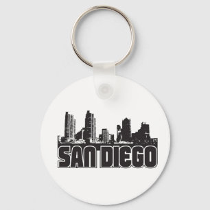 San Diego Skyline Sleutelhanger