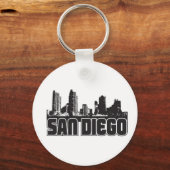 San Diego Skyline Sleutelhanger (Voorkant)
