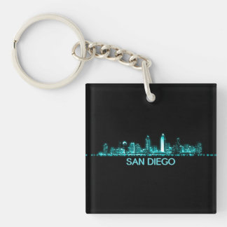 San Diego Skyline Sleutelhanger